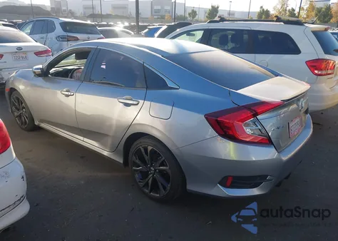 2020 Honda Civic Sport из США, поврежденный, VIN 2HGFC2F87LH549769